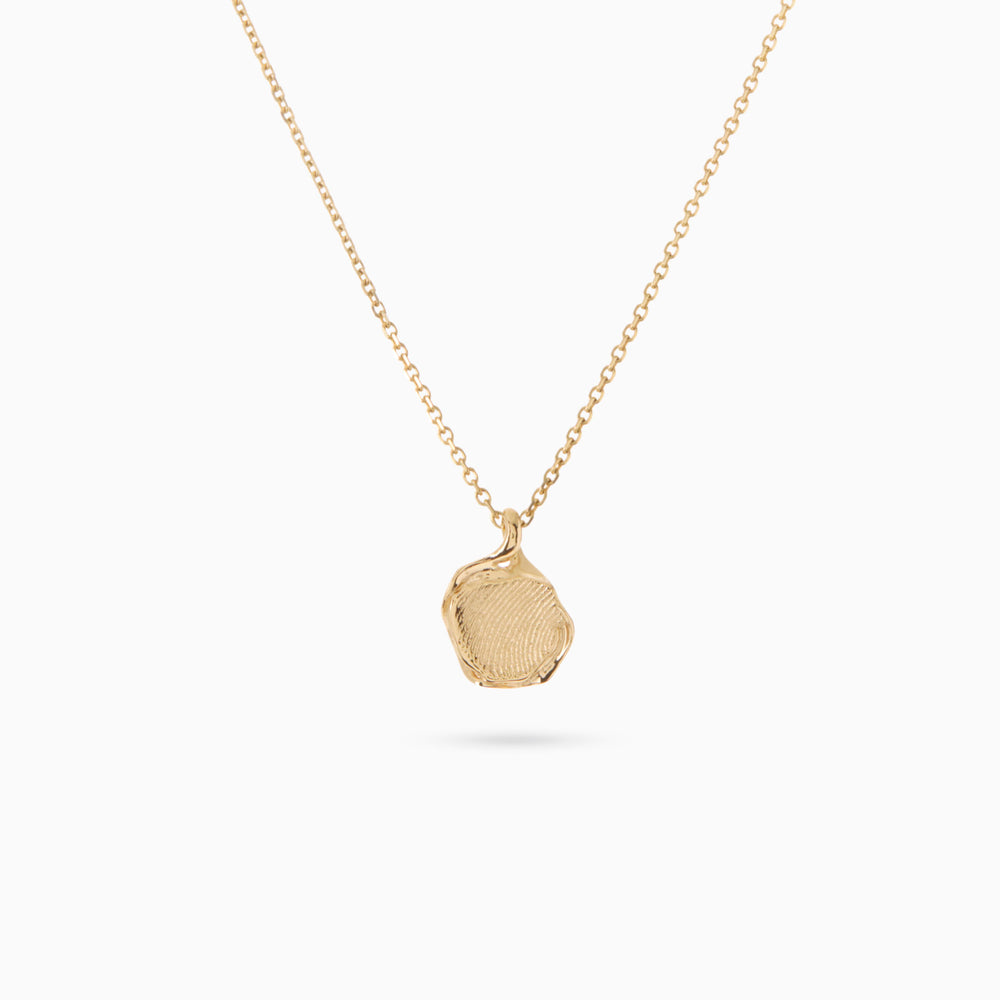 Impression™ Wave Pendant | Yellow Gold