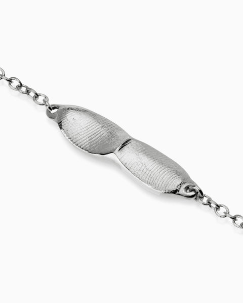 Impression™ Bar Bracelet | White Gold