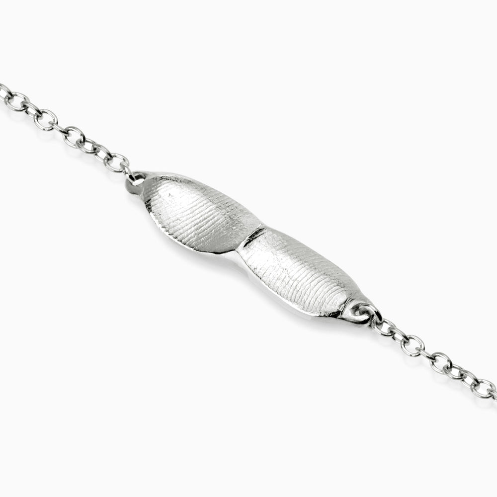 Impression™ Bar Bracelet | White Gold