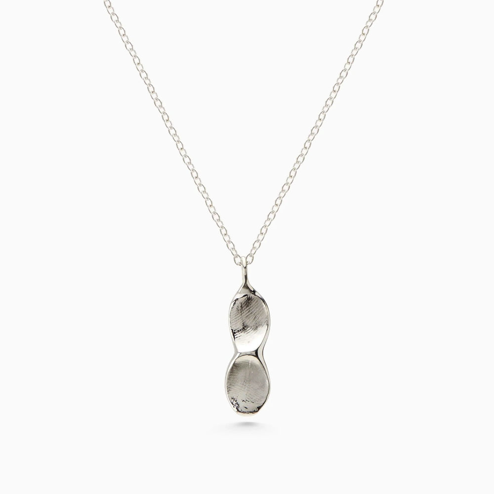 Impression™ Bar Necklace | White Gold