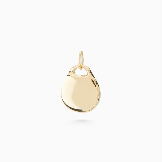 Round Pendant | Solid Gold