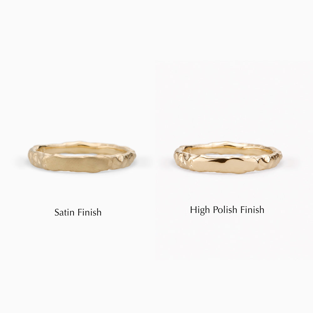 Engraved Kindred Ring | Yellow Gold