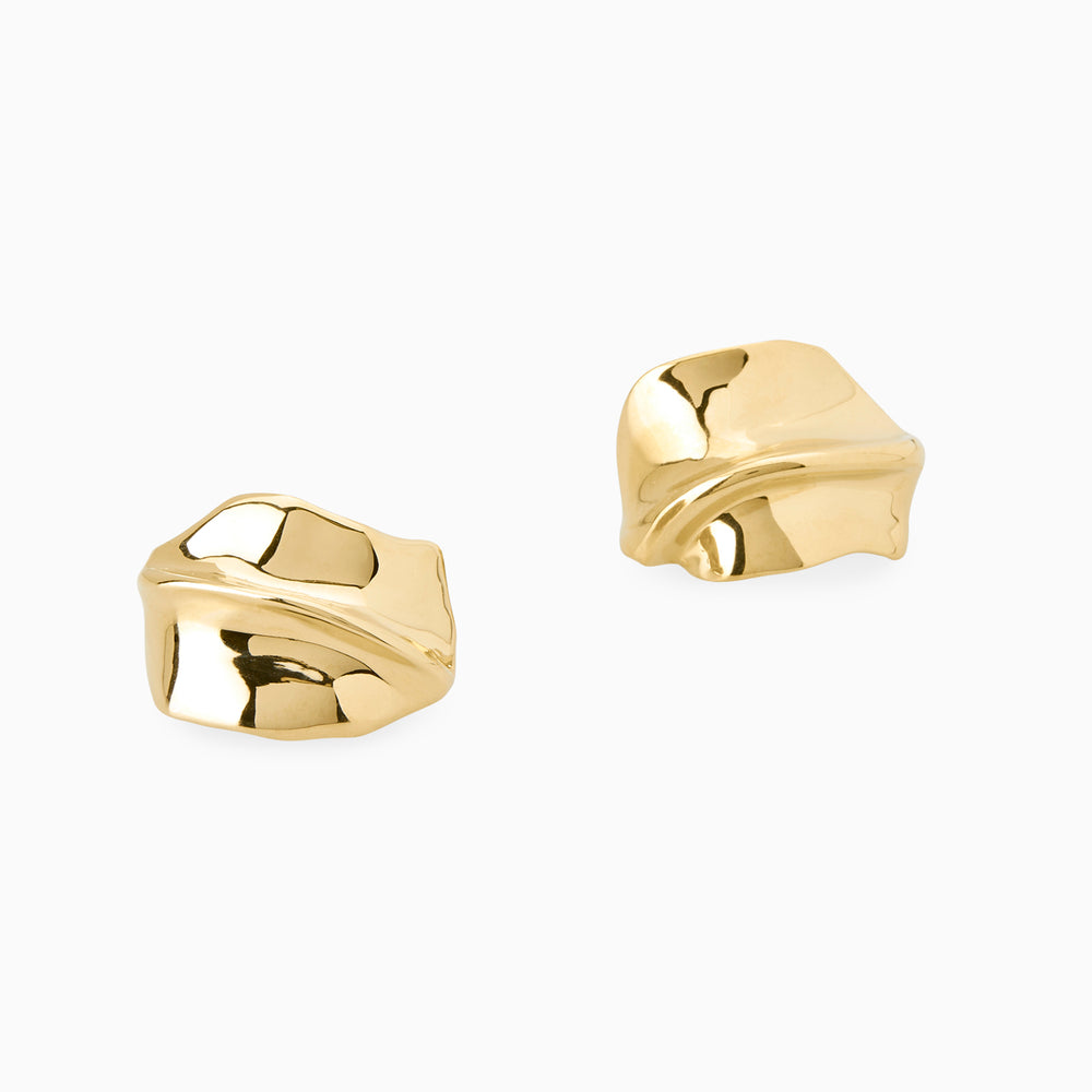 Flow Earrings | Gold