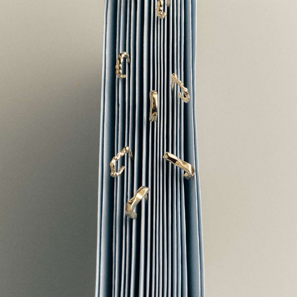 Sculpt Hoops | Solid Yellow Gold