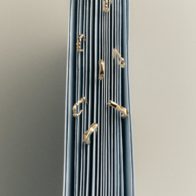 Sculpt Hoops | Solid Yellow Gold