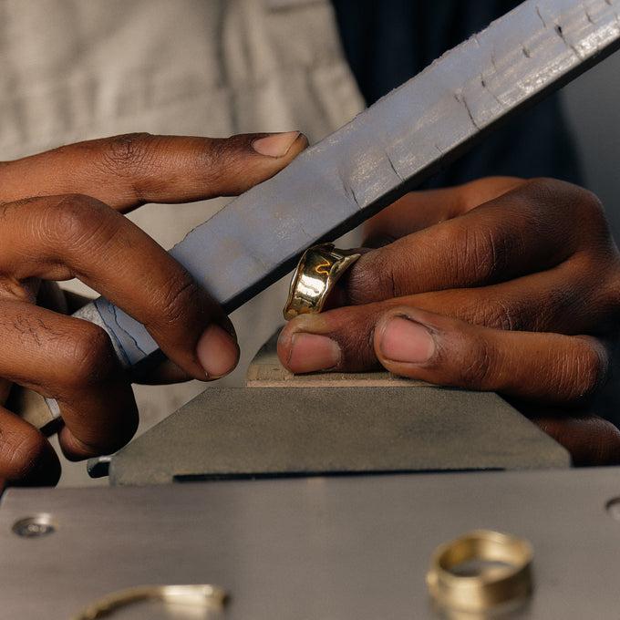 Flare Ring | Solid Gold