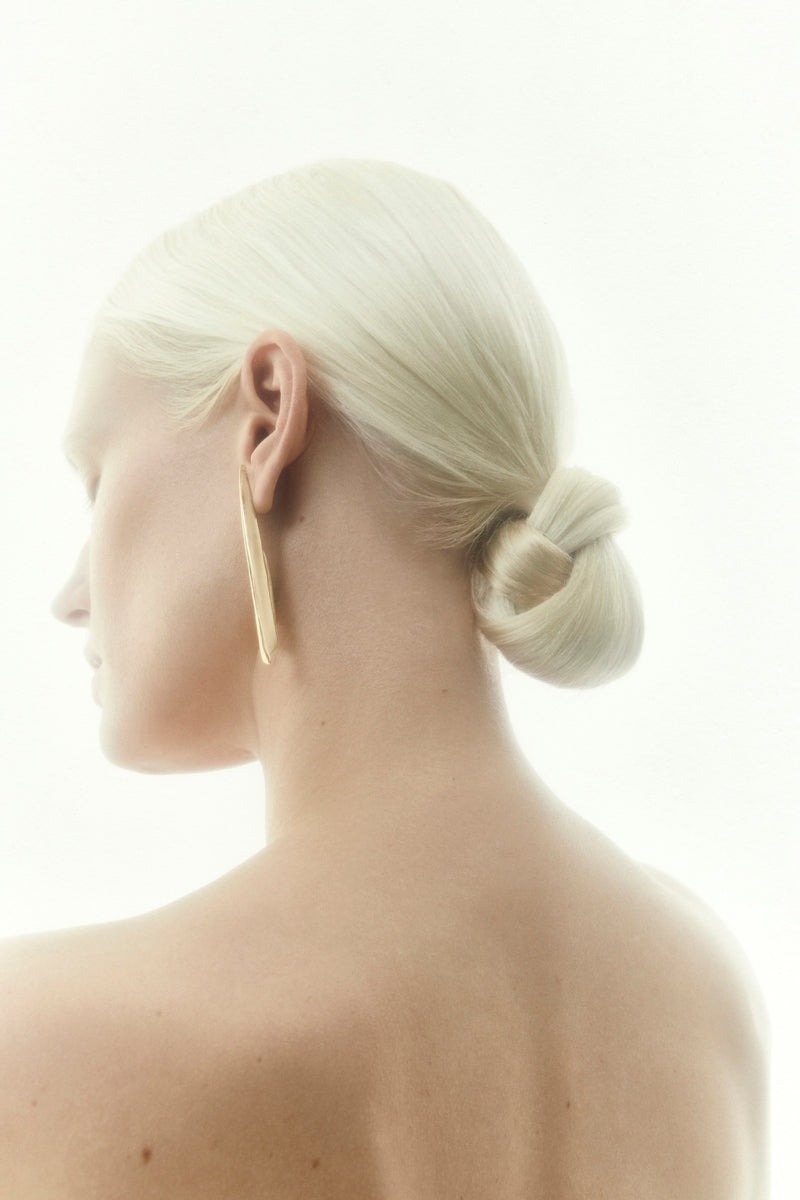 Fan Earrings | Gold