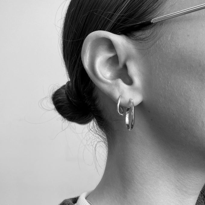 Link Earrings |  Silver