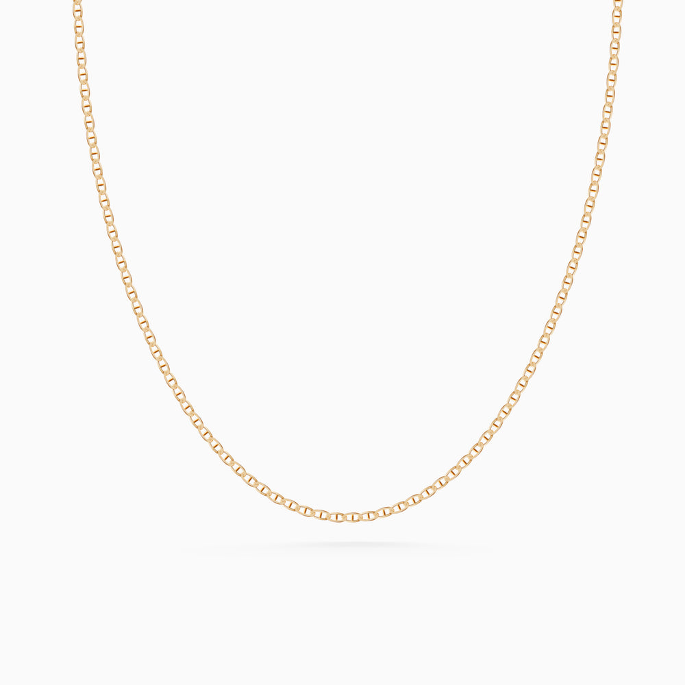 Flat Marine Chain | Gold