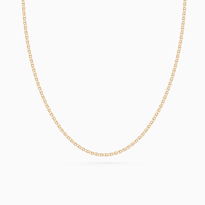Flat Marine Chain | Gold