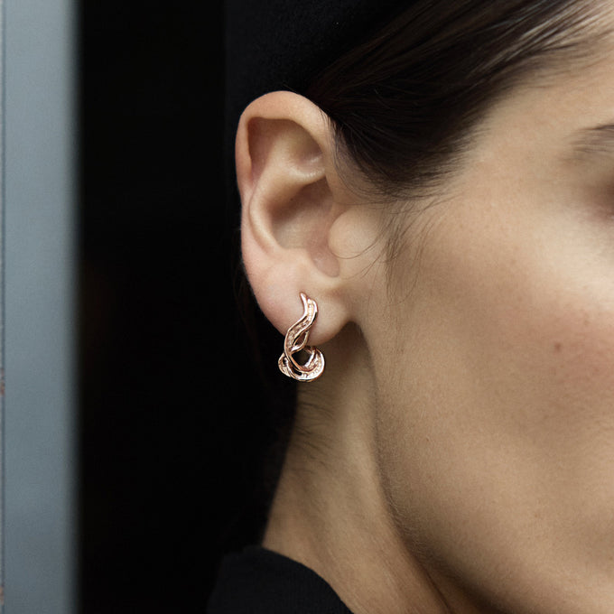Ivy Earrings | Rose Gold