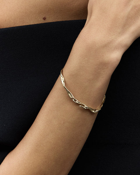 Sculpt Bracelet | Yellow Gold