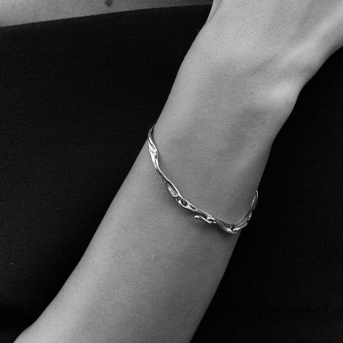Sculpt Bracelet | Rose Gold