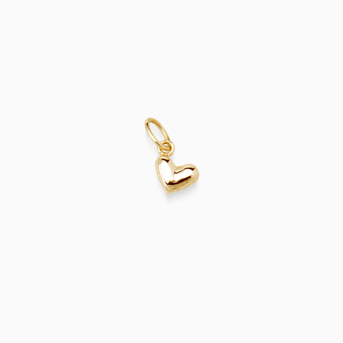 Mini Heart Pendant | Yellow Gold