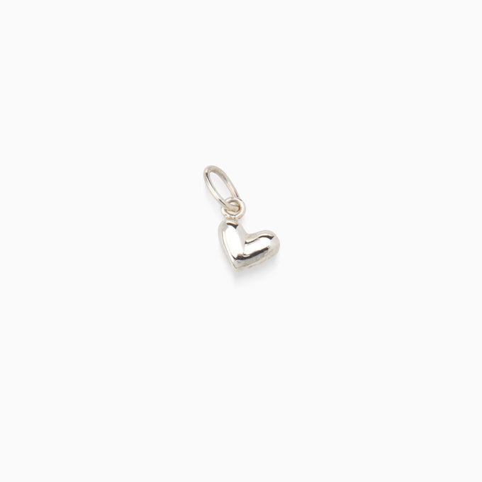 Mini Heart Pendant | Silver