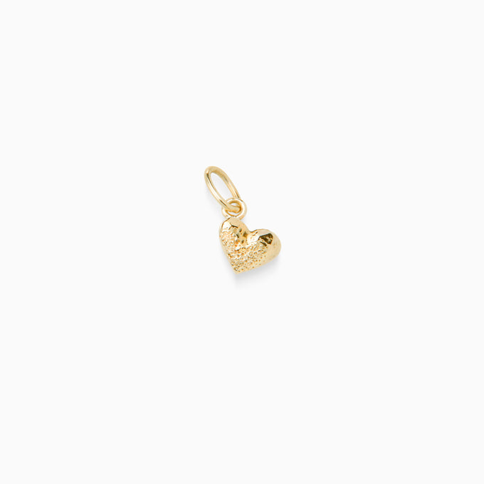 Mini Heart Pendant | Yellow Gold