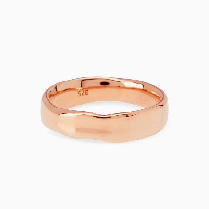 Signature Band Ring | Rose Gold