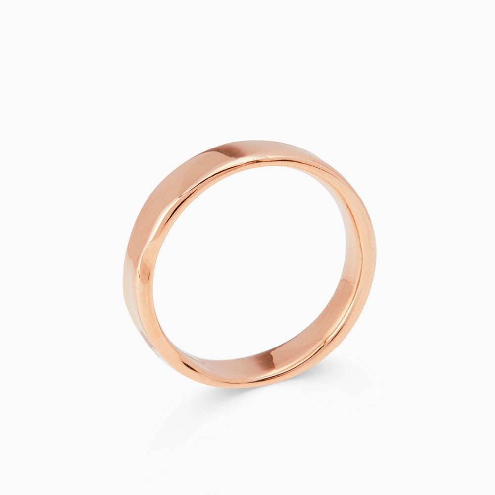 Signature Band Ring | Rose Gold