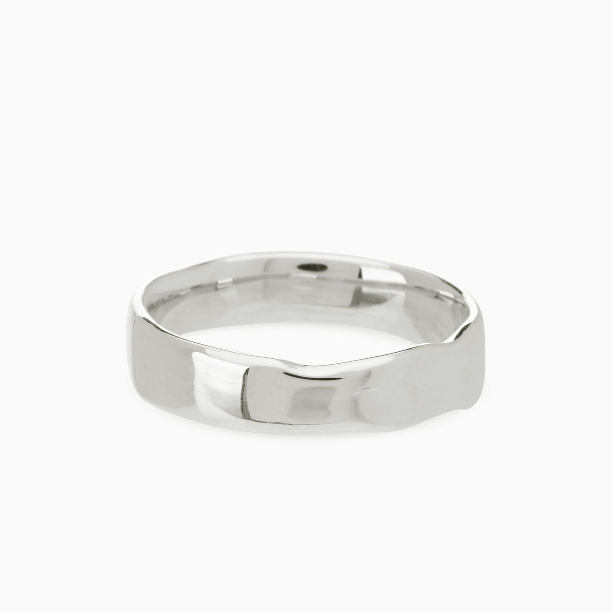 Silver Signature Signature Band Ring | Silver – Linden Cook Jewellery