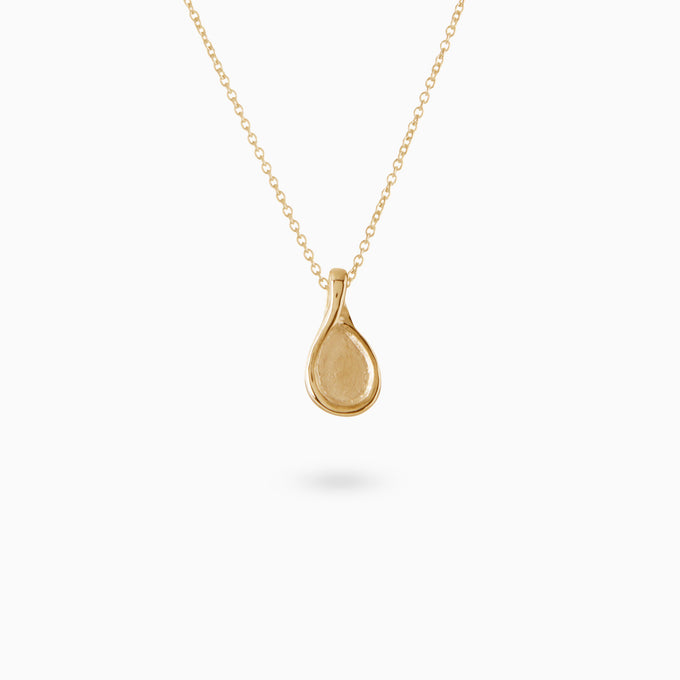 Forma Pendant | Yellow Gold