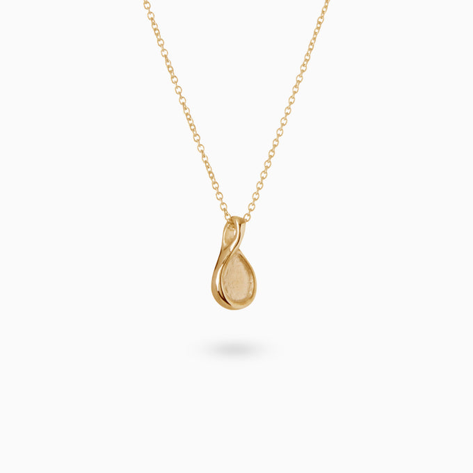 Forma Pendant | Yellow Gold