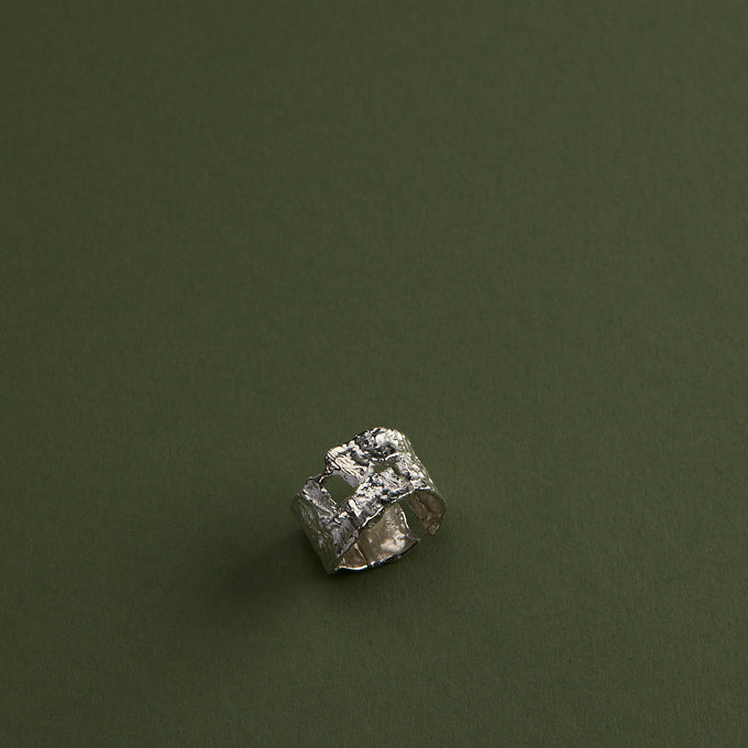 Linen Ring | Silver