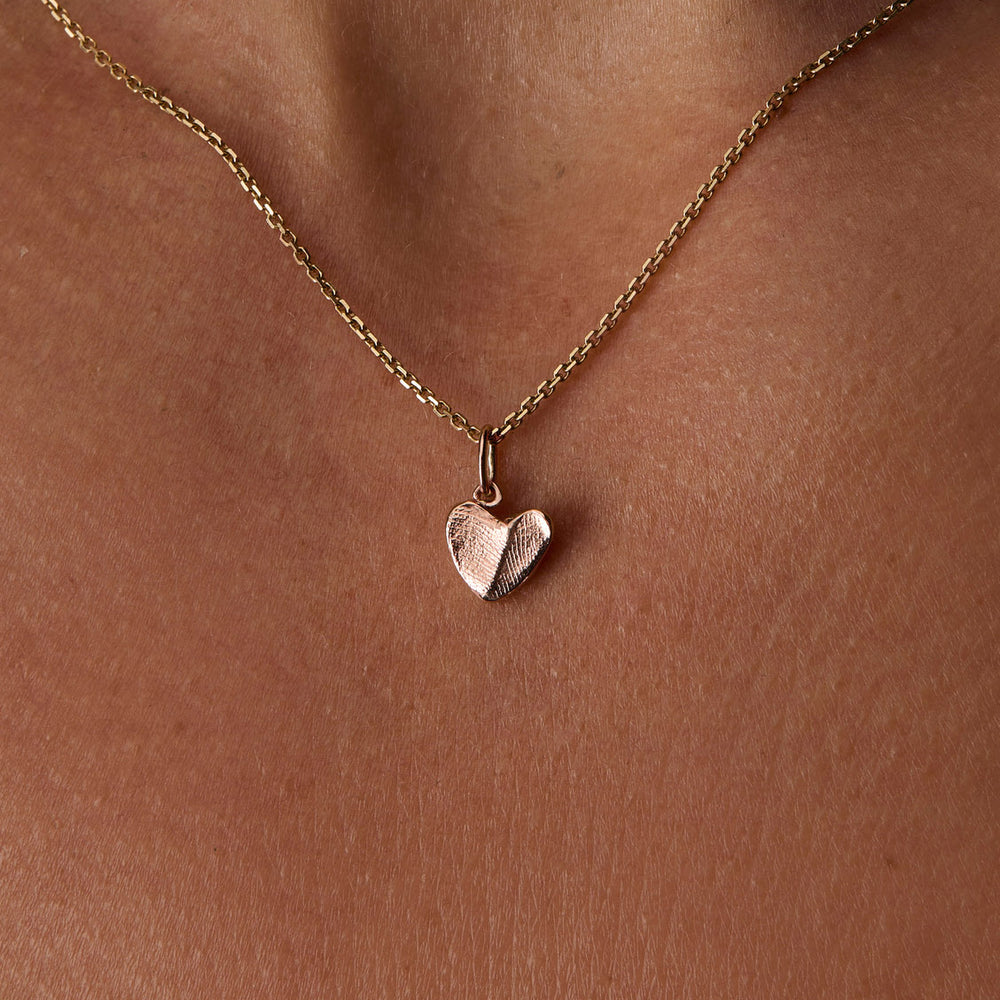 Impression™ Heart Pendant | Rose Gold