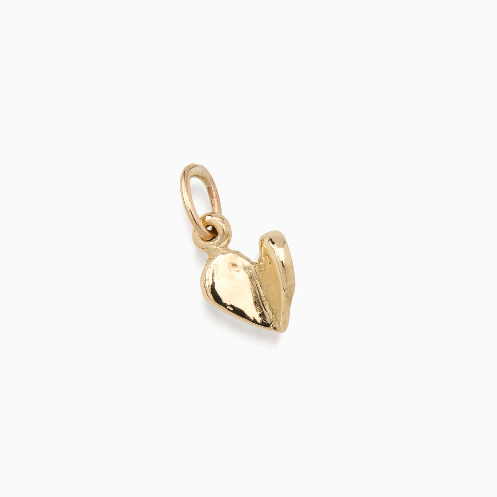 Open Heart Charm | Gold