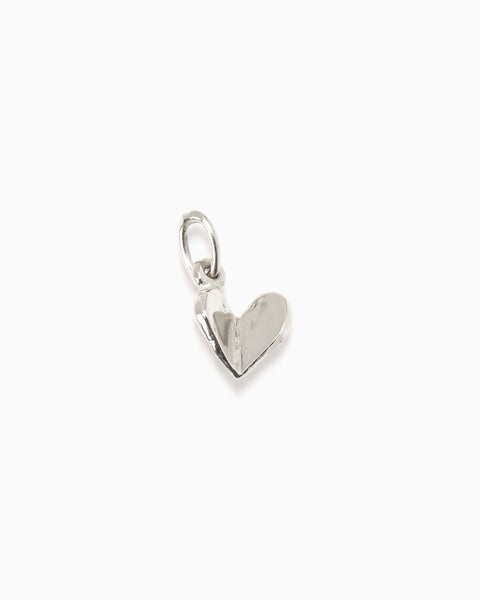 Open Heart Charm | Silver – Linden Cook Jewellery