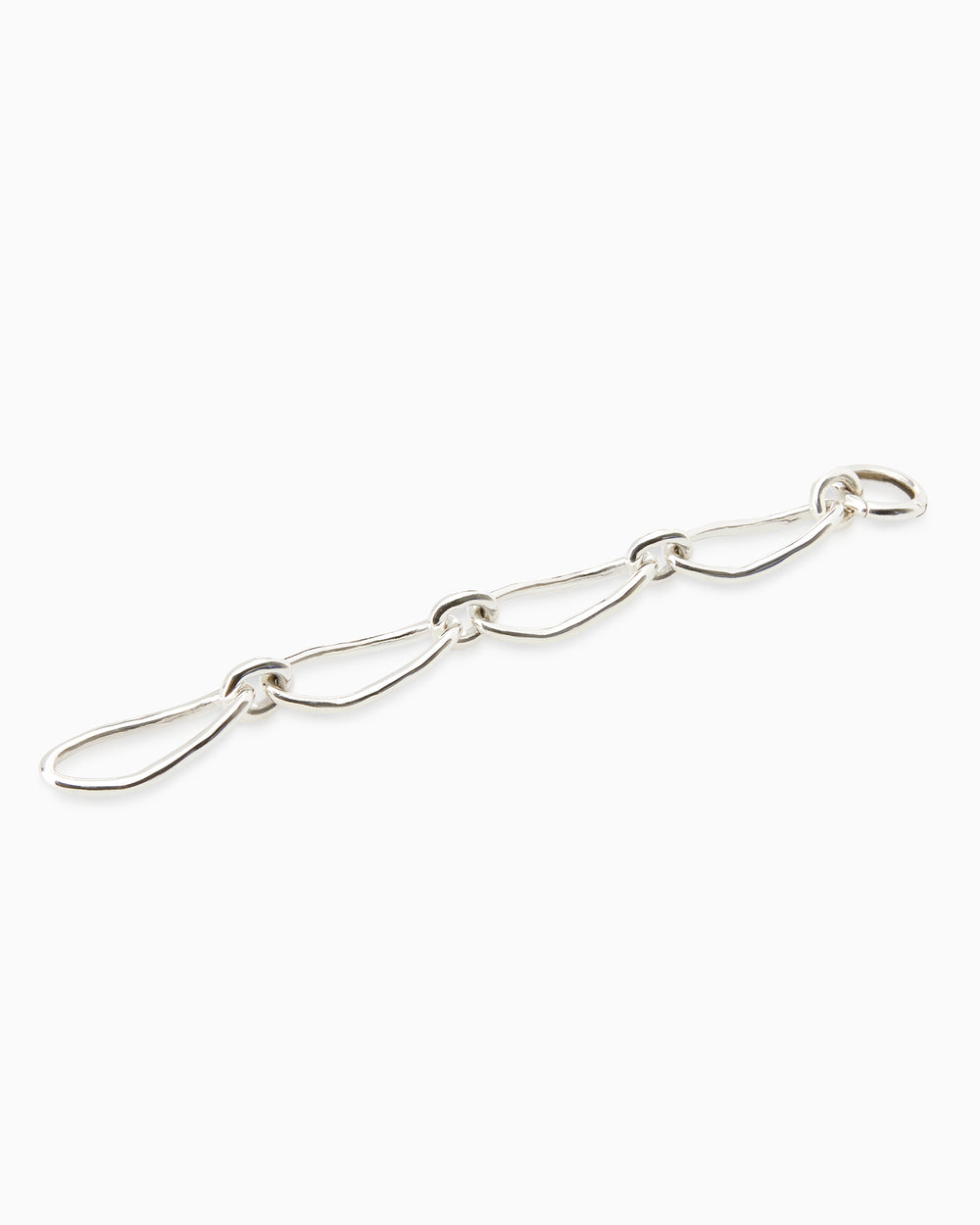 Oval Link Bracelet | Silver
