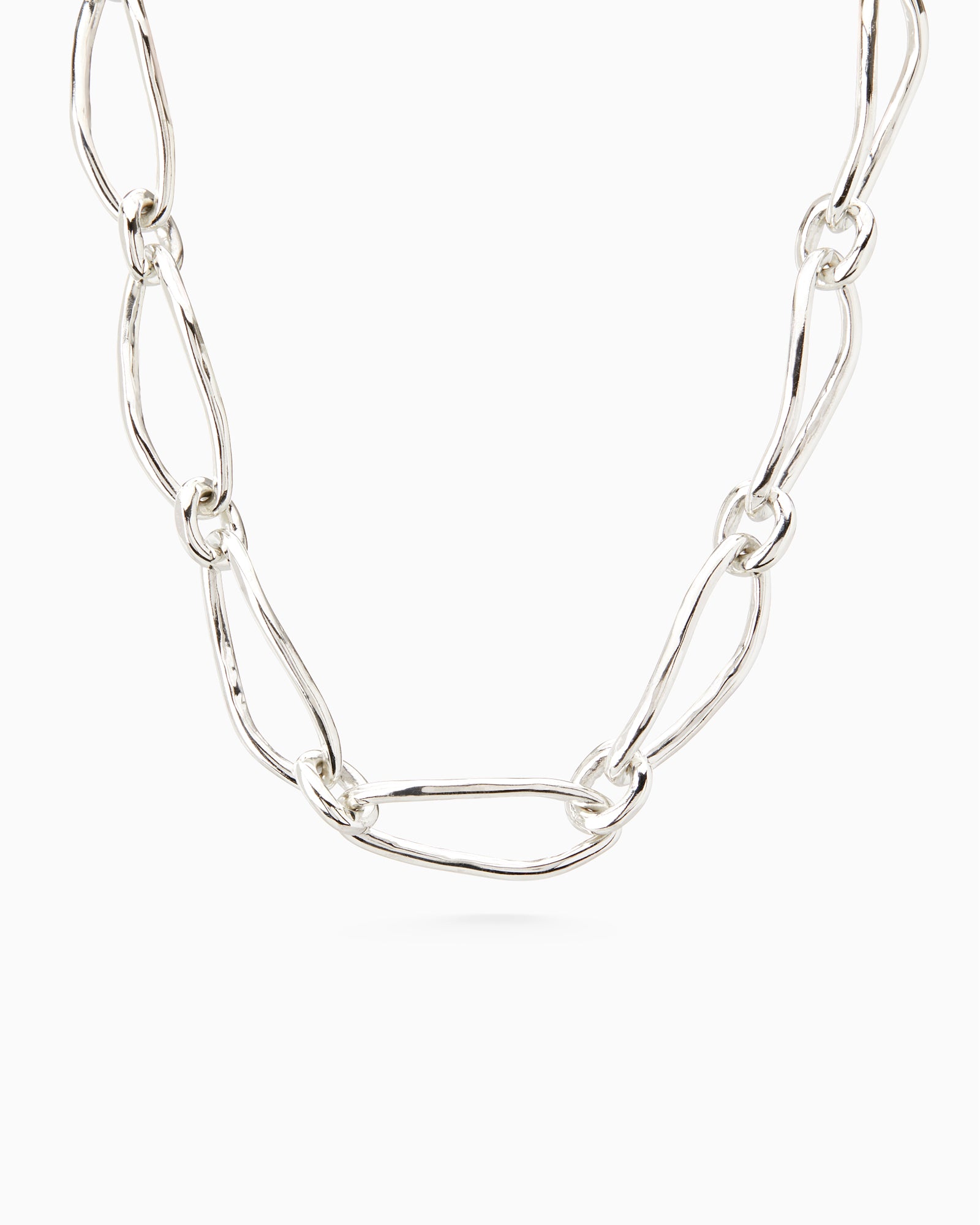 Oval Link Necklace | Silver – Linden Cook Jewellery