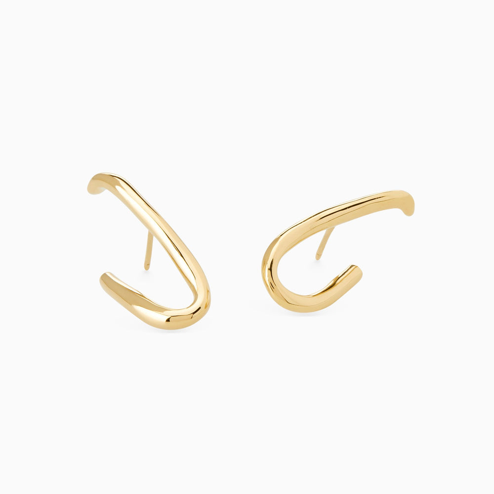 Oval Link Earrings | Gold | Ready To Ship