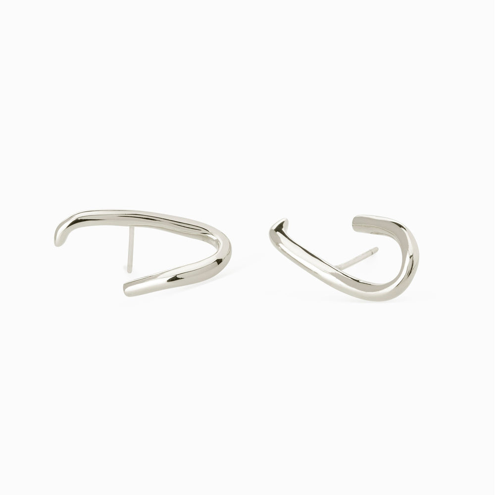 Oval Link Earrings | Silver | Ready To Ship