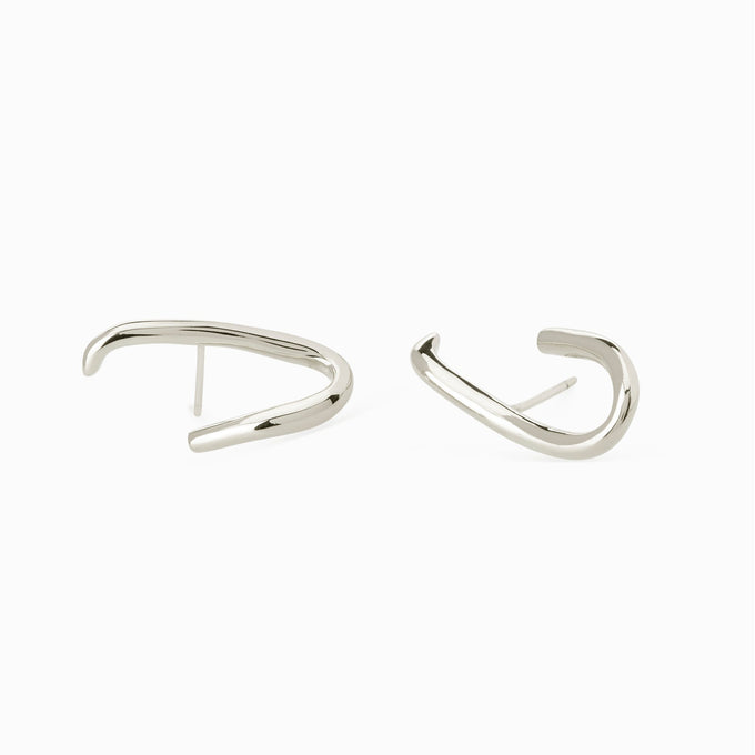 Oval Link Earrings | Silver | Ready To Ship