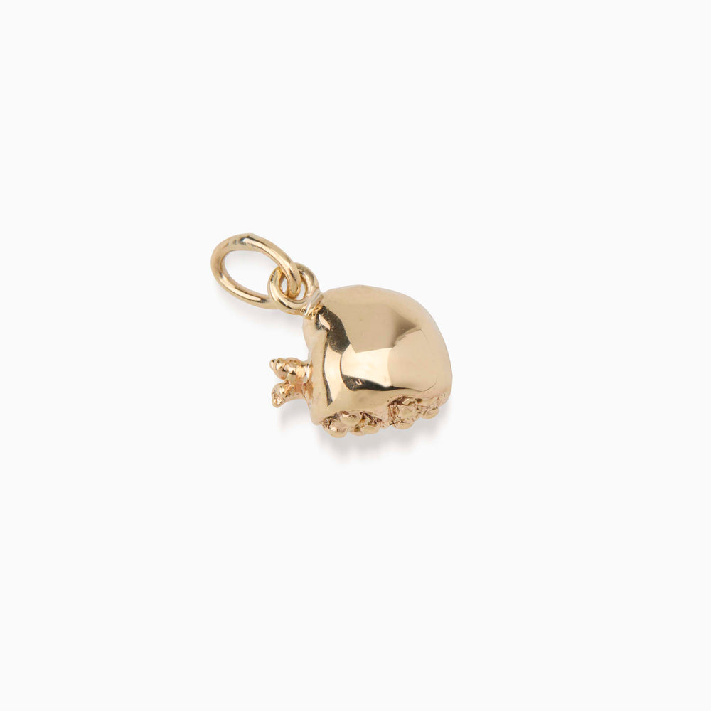 Pomegranate Charm | Gold