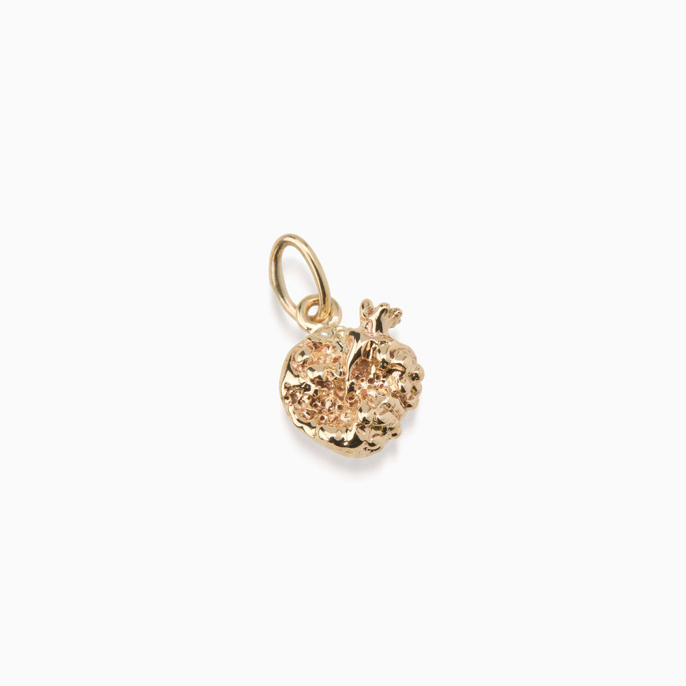 Pomegranate Charm | Gold