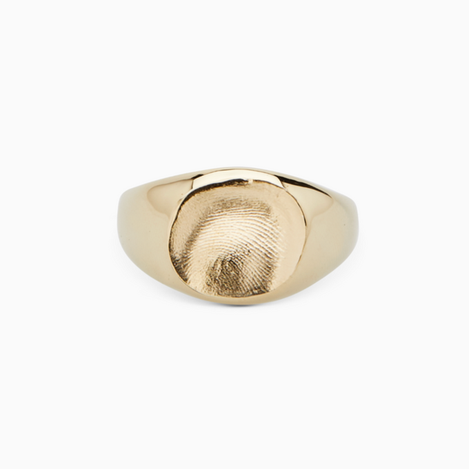 Impression Signet Ring | Yellow Gold