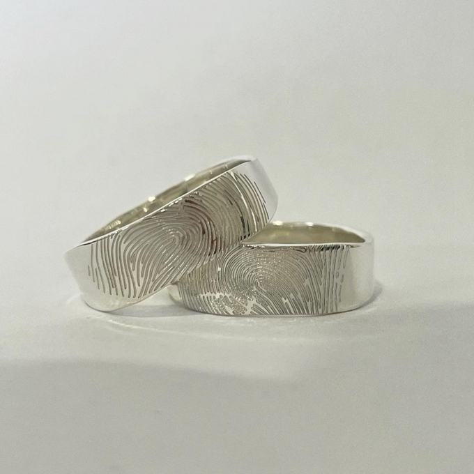 Signature Band Ring | White Gold