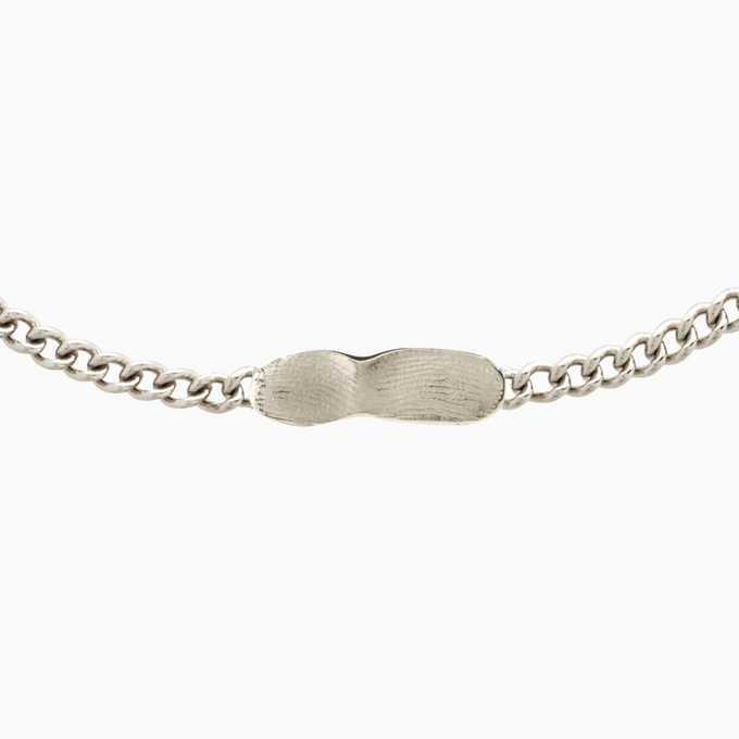 Impression™ Bar Bracelet | White Gold
