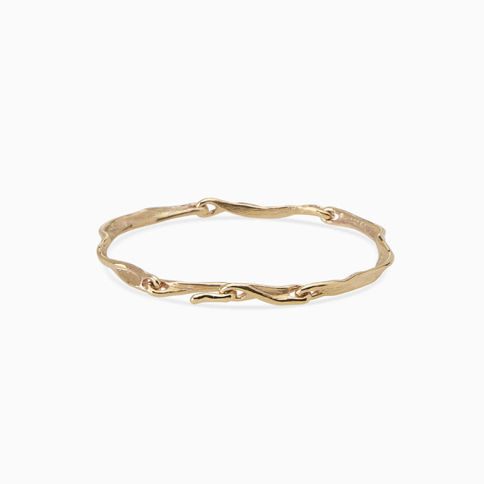 Sculpt Bracelet | Yellow Gold