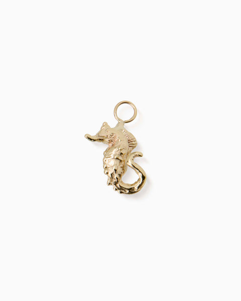 Seahorse Earring | Gold