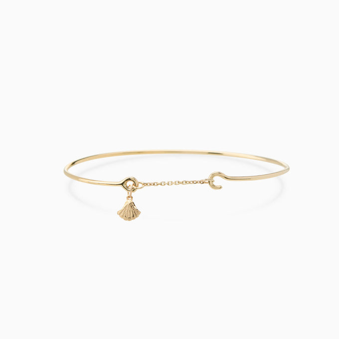 Pendant Weave Bracelet | Solid Gold