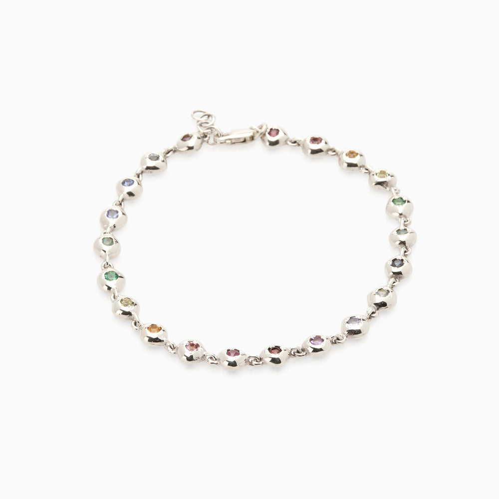 Collective Stone Bracelet | Silver