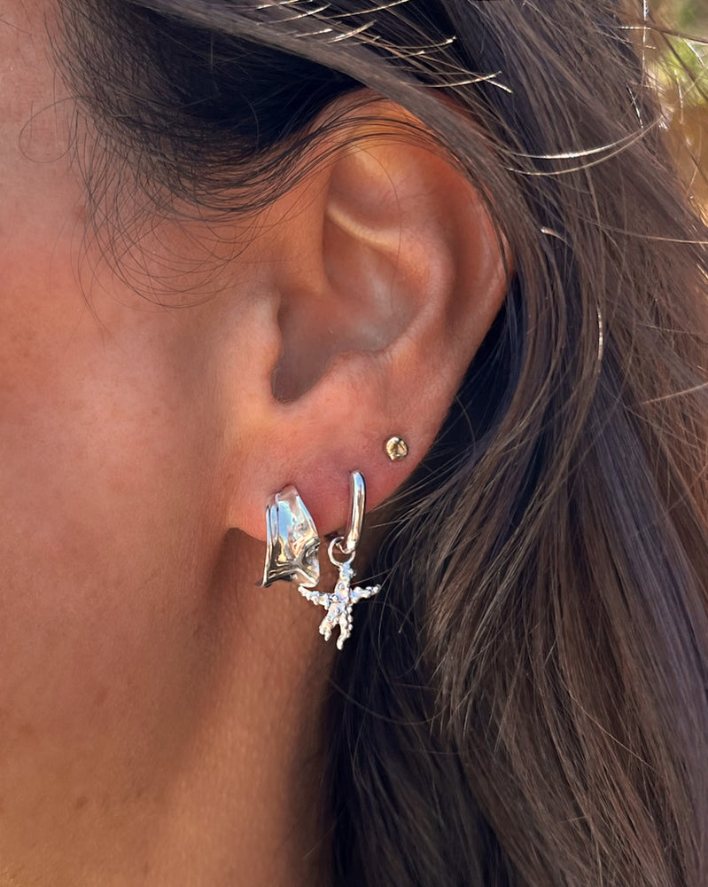 Starfish Earring | Silver