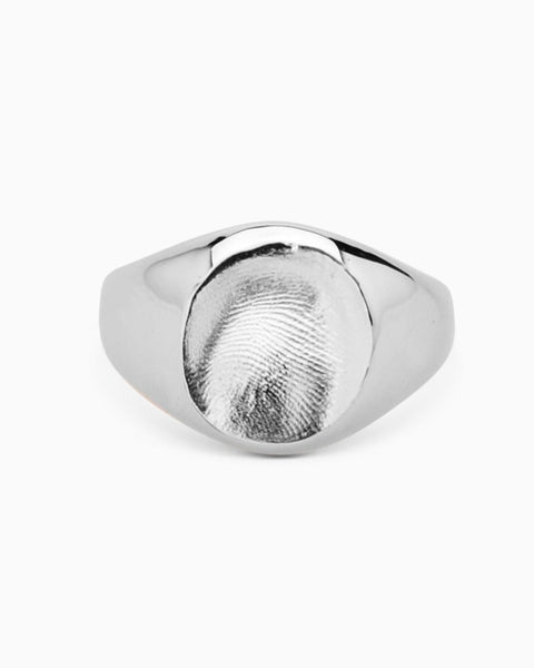 Impression™ Signet Ring | Silver