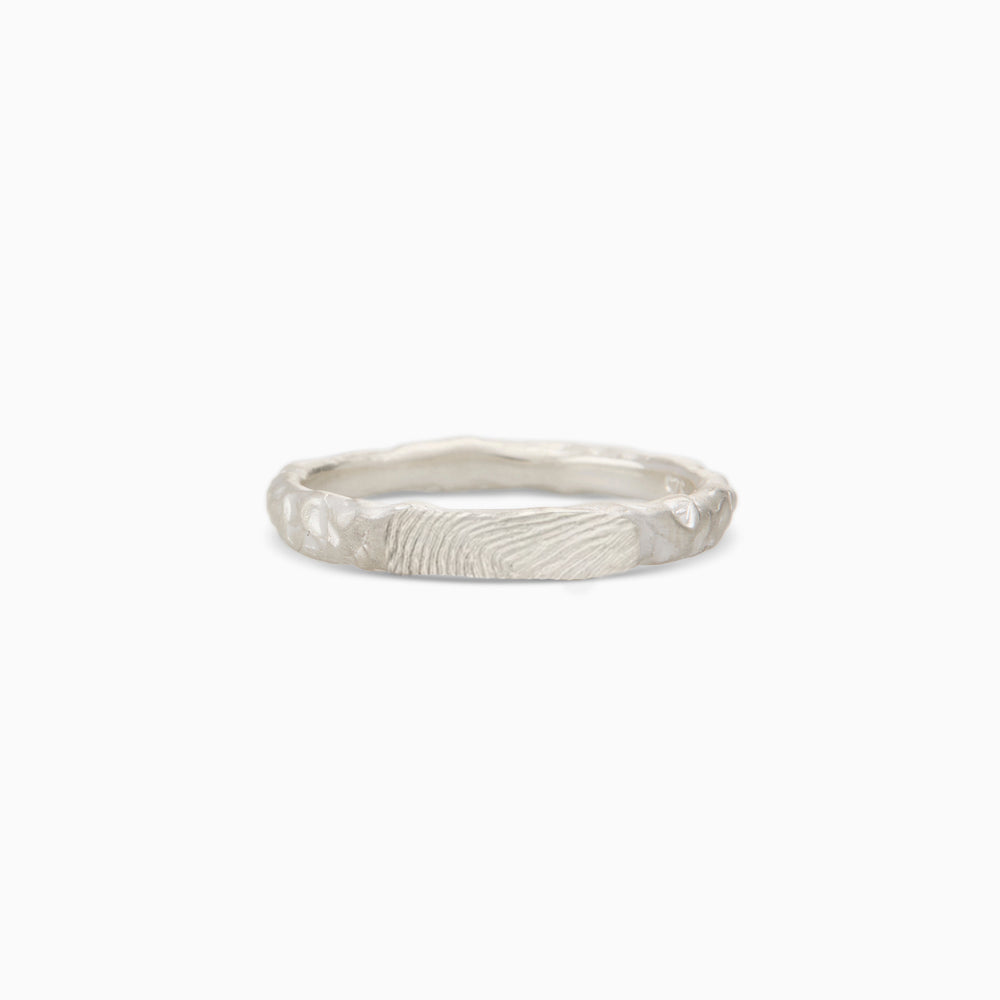 Engraved Kindred Ring | Silver