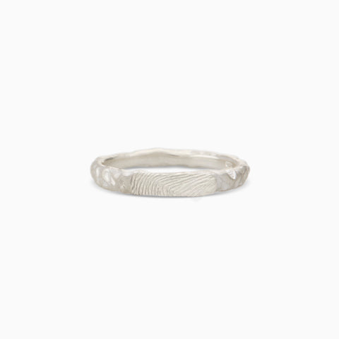 Engraved Kindred Ring | Silver