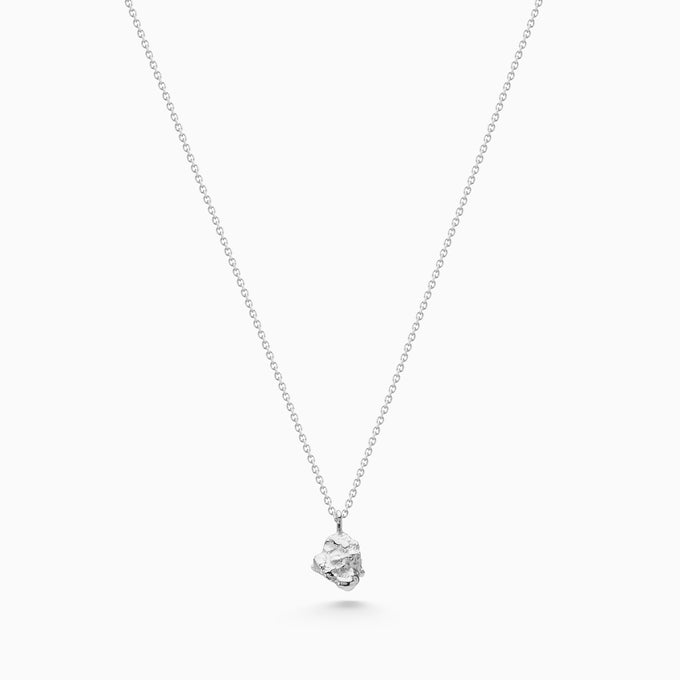 Ingot Necklace | Silver