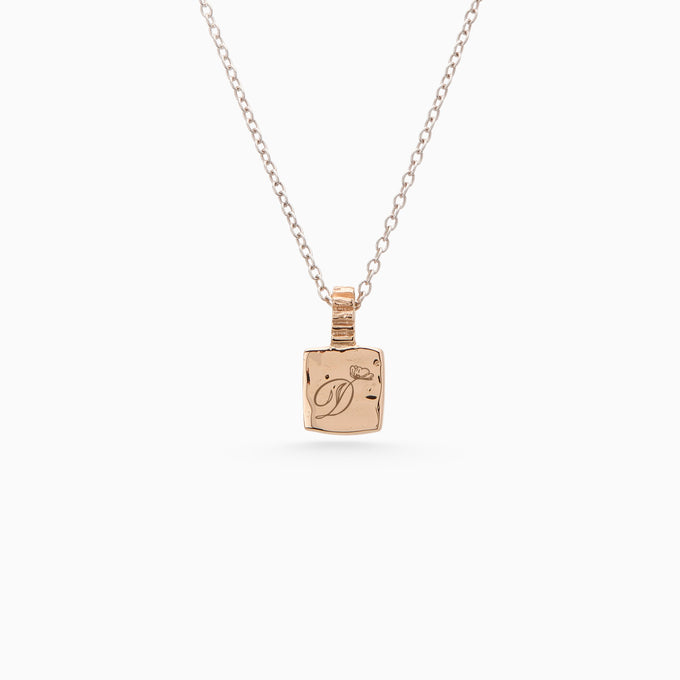 Impression™ Slate Pendant | Rose Gold