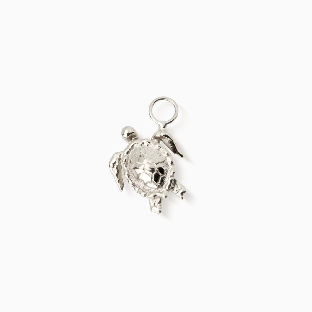 Turtle Earring | Silver